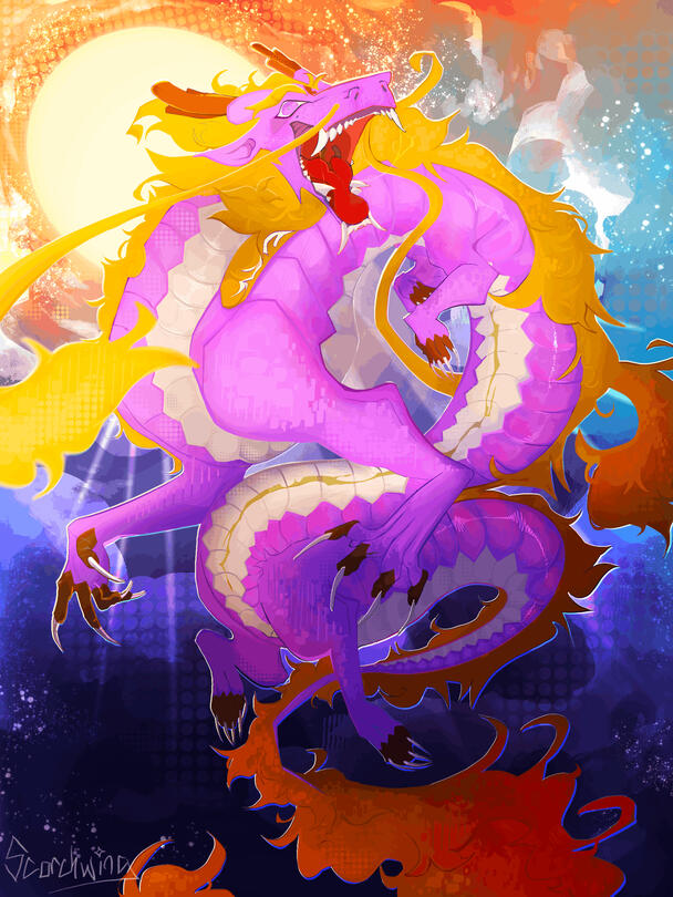 Shaded Fullbody + Complex BG