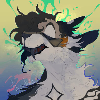 Bustshot Flatcolor + Simple BG