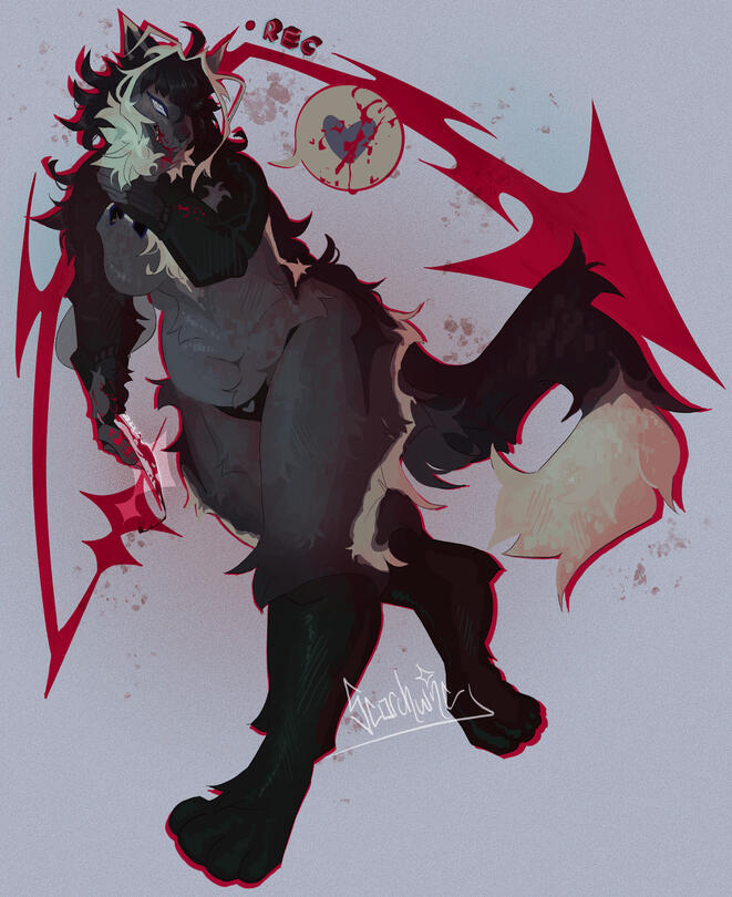 Fullbody Shaded + Simple BG